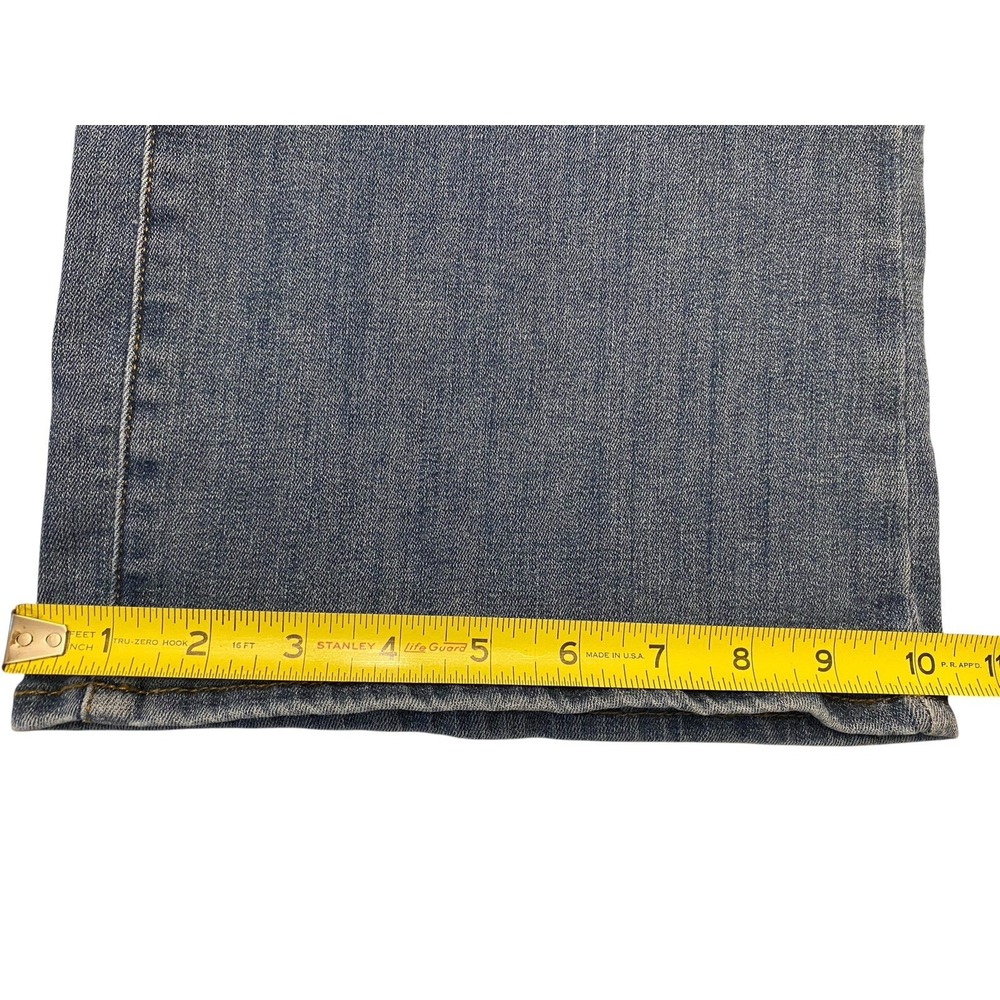 FRAME Luma High Rise Wide Leg Jeans Size 24 Medium Wash Stretch Denim - Picture 3 of 8